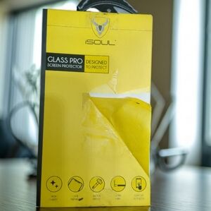 iSOUL iPhone SE/8/7 Glass Screen Protector Set